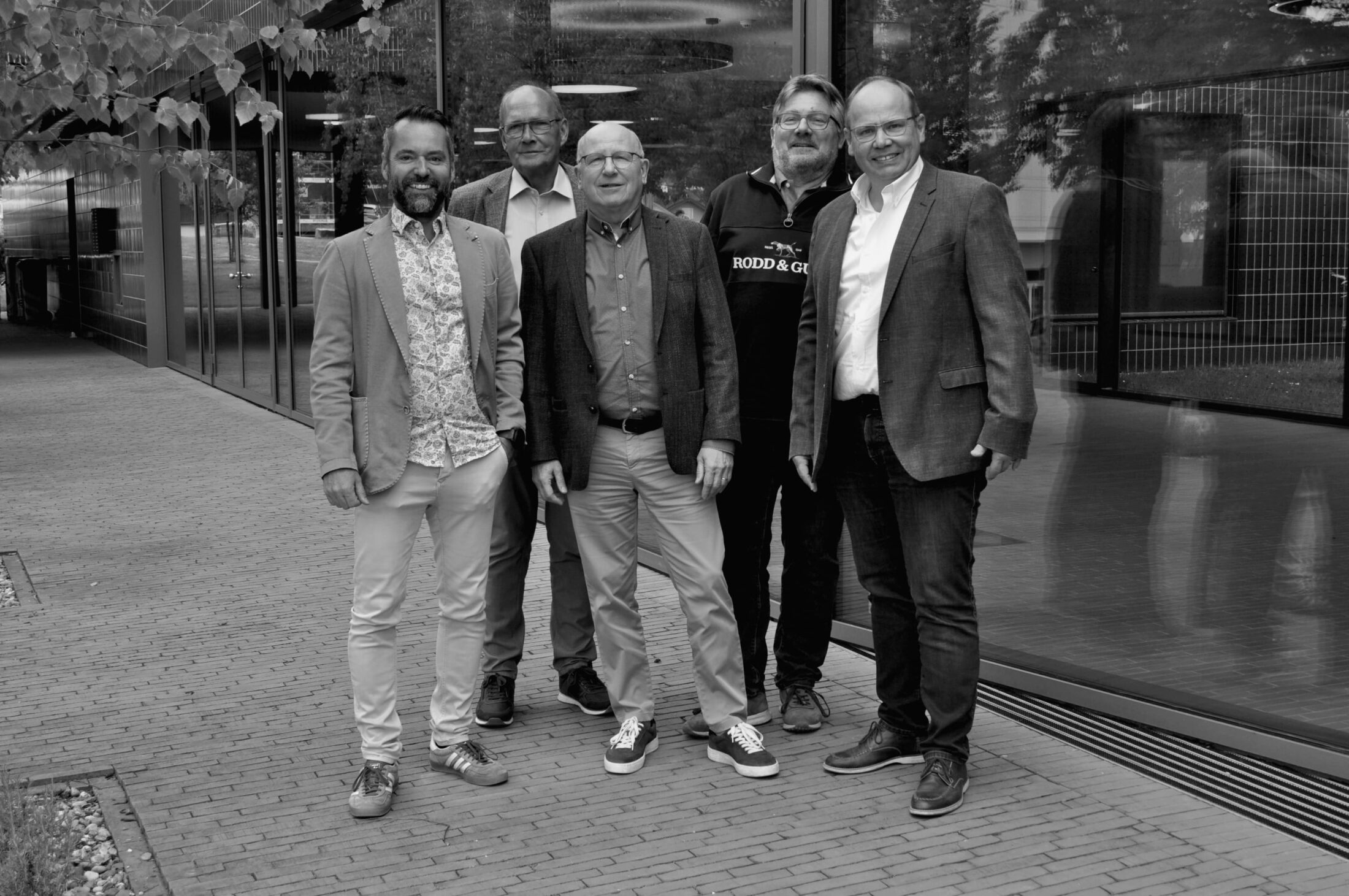 Patrick Sonderegger, Mitglied | Oskar Arnet, Mitglied | Rolf Hiestand, Präsident | Daniel Glaser, Mitglied | Andreas Furgler, Geschäftsführer